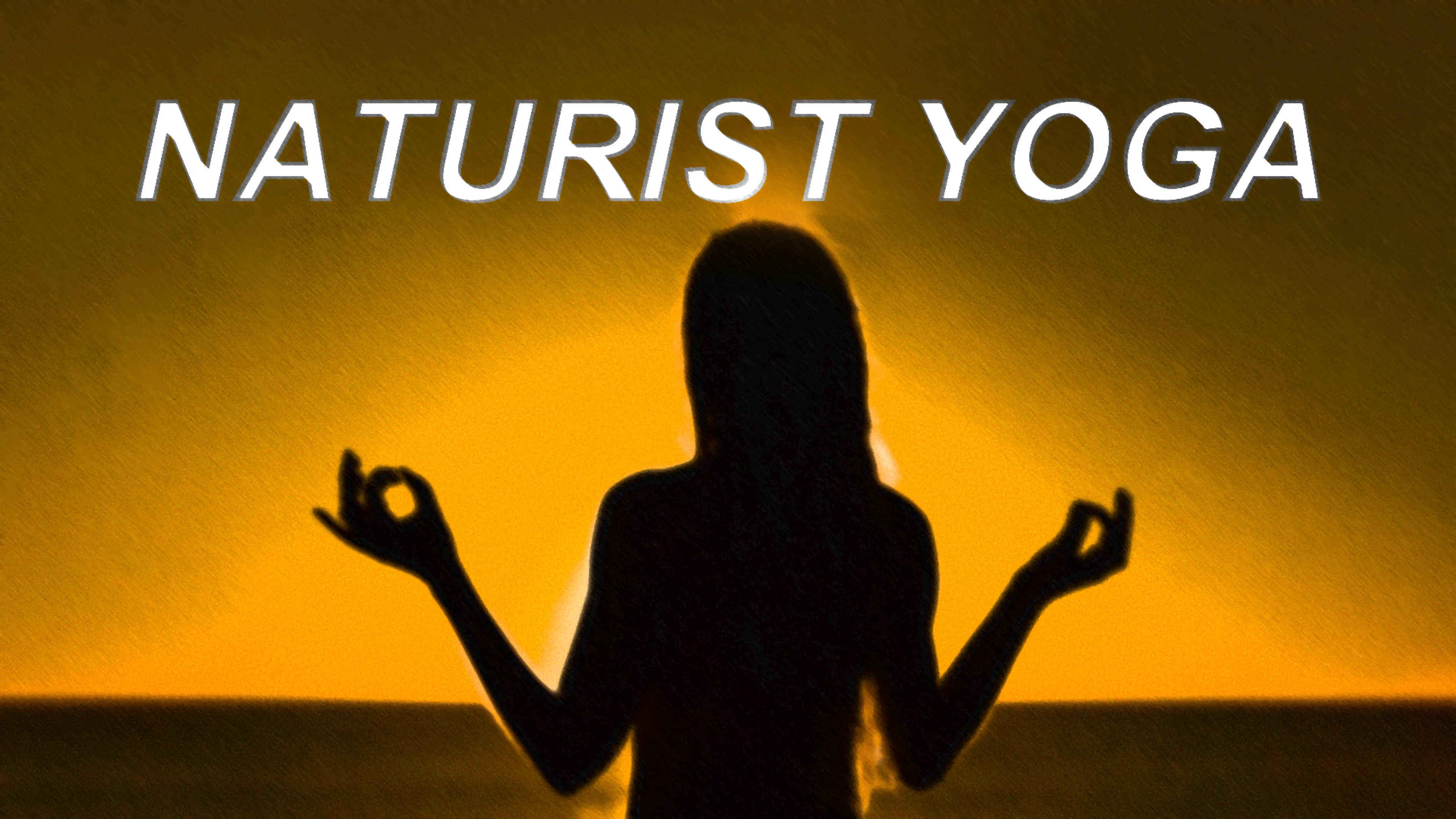 Naturist Yoga poster
